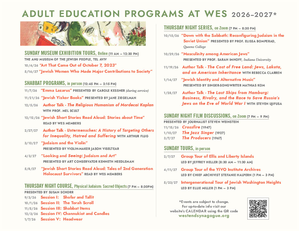 Adult Education 2026-2027 Offerings as of Sept 1, 2026